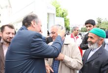 گزارش تصویری از استقبال دانشگاهیان و مردم شاهرود  از پروفسور علی اکبر جلالی  در دانشگاه صنعتی شاهرود